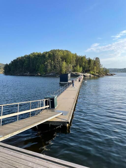 Ferienwohnung Leilighet Ved Sjoen Med Strand Porsgrunn Exterior foto