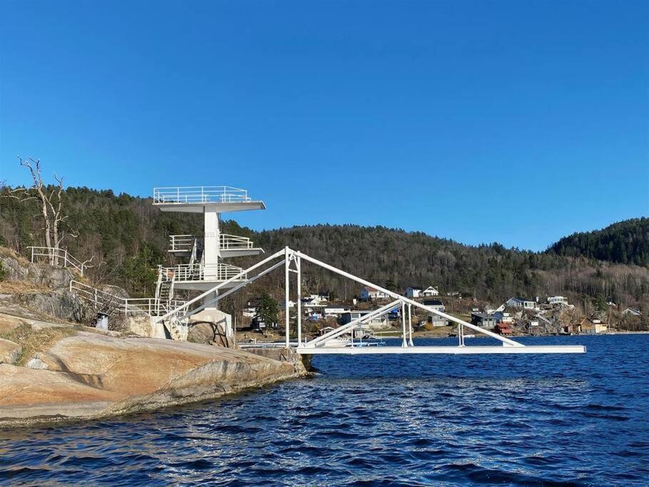 Ferienwohnung Leilighet Ved Sjoen Med Strand Porsgrunn Exterior foto