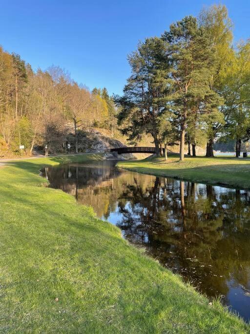 Ferienwohnung Leilighet Ved Sjoen Med Strand Porsgrunn Exterior foto